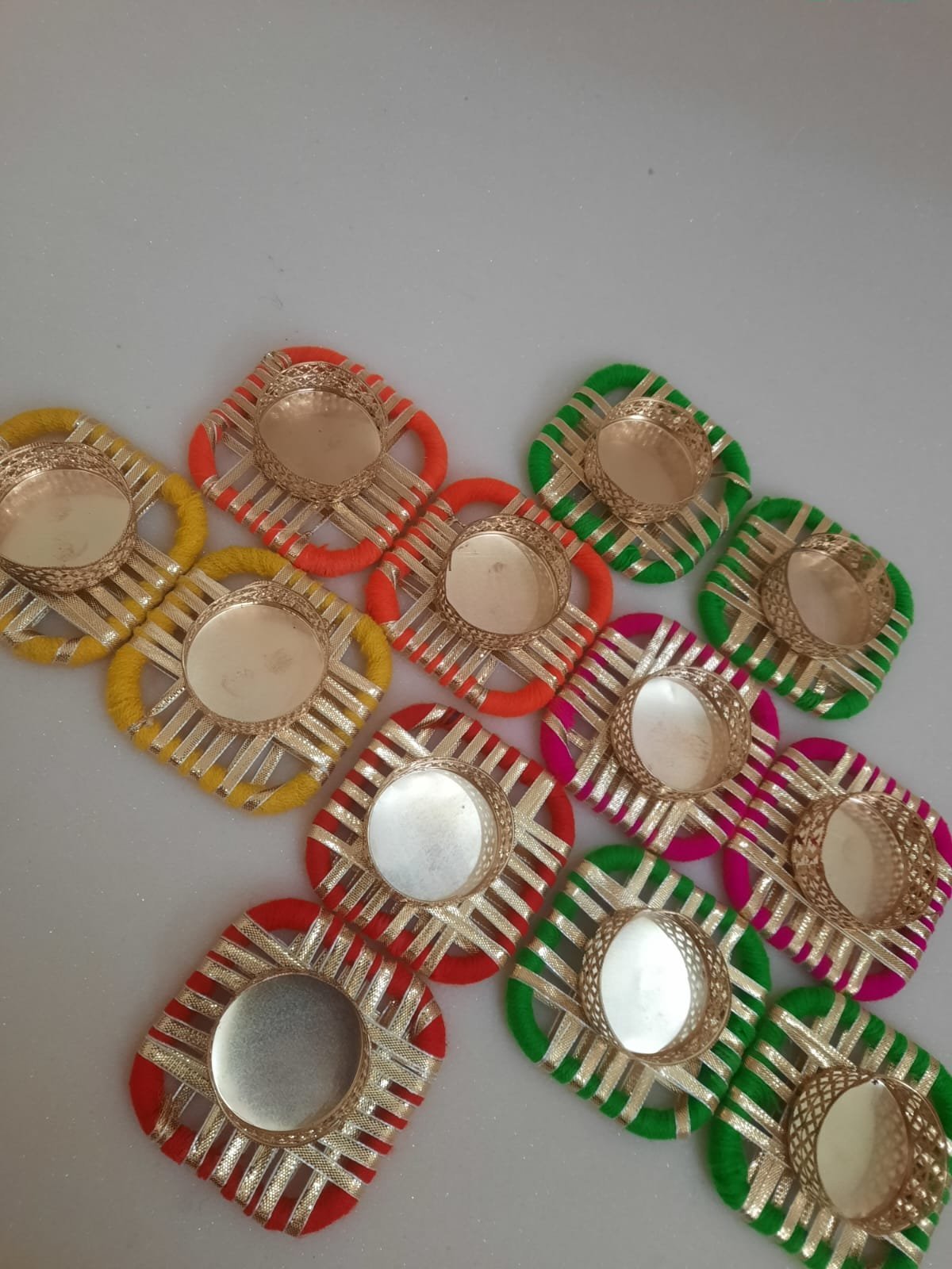 Multicolor Decorative Fancy Tea Light Candles | Diyas