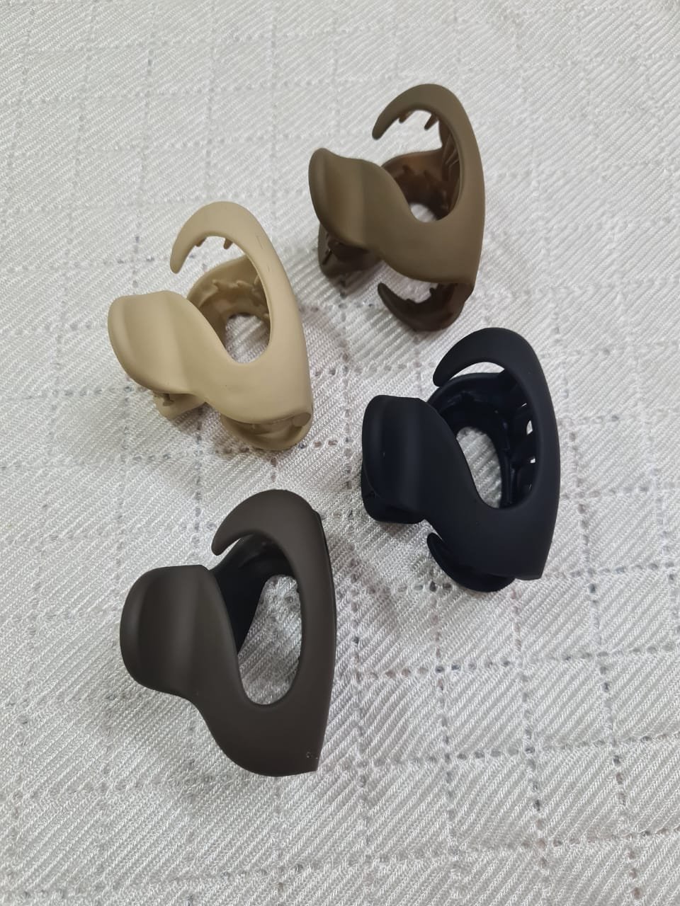 Hair Claw Clamp Large Strong Hold Barrette Hair Accessories for Women | 4 PCS